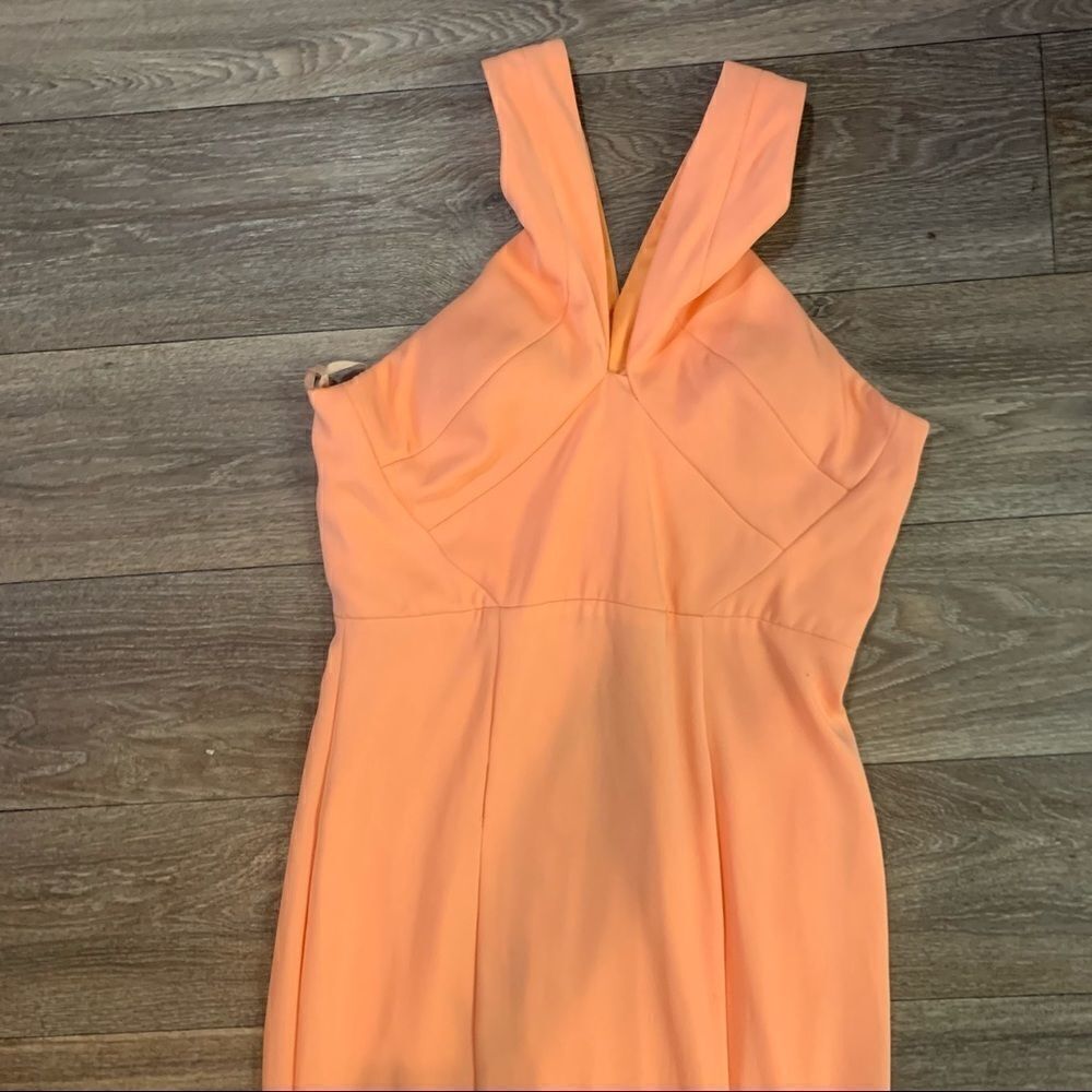 BARIANO AUSTRALIA Apricot Maxi Dress Size 8 - Picture 9 of 11